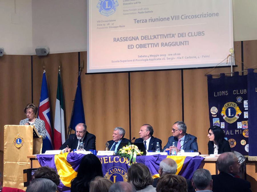 126e. 3^ Riunione Viii Circoscrizione Intervento Candidato Alla Carica Di 2° Vice Governatore Alba Capobianco Palmi 4.05.2019